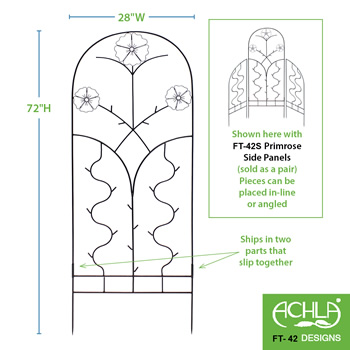 Achla FT-42 Primrose Trellis