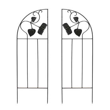 Achla FT-43S Sunflower Trellis - Set of 2 Side Panels