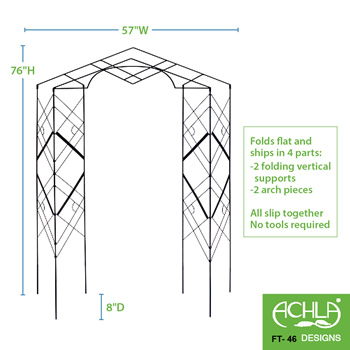 Achla FT-46 Athena Trellis