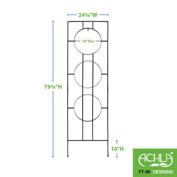 Achla FT-58 Samsara Trellis