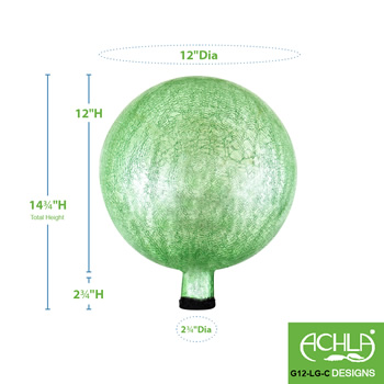 Achla G12-LG-C Light Green 12 Inch Gazing Globe