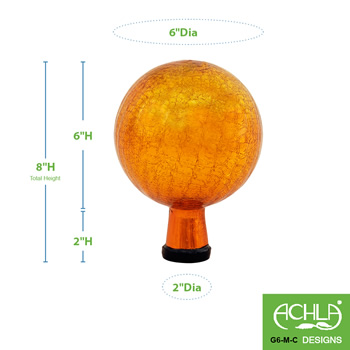 Achla G6-M-C Mandarin 6 Inch Gazing Globe