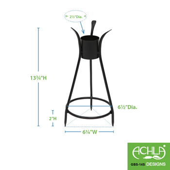 Achla GBS-14S Trestle III Spiked Stand