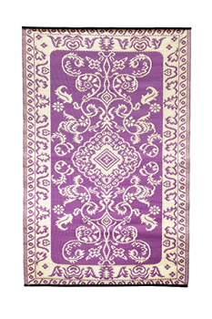 Achla K-00970 Violet 4X6 Foot Tracery Floor Mat
