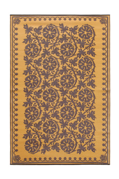 Achla K-111 Cinnamon Cinquefoil 2X8 Foot Floor Mat