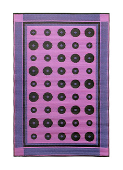 Achla K-131 4X6 Foot Berry Dots Floor Mat