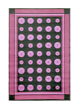 Achla K-131 4X6 Foot Berry Dots Floor Mat