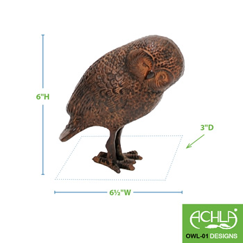 Achla OWL-01 Saw Whet Owl