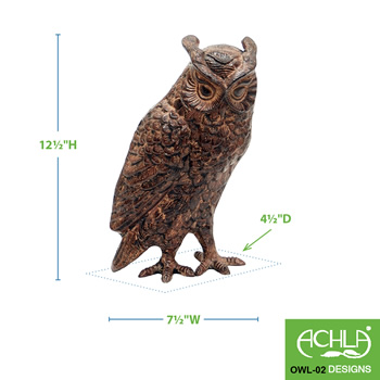 Achla OWL-02 Great Horned Owl