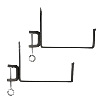 Achla SFB-03C 10 Inch Pair Clamp-On Flower Box Brackets