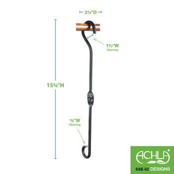 Achla SSE-02-2 15 Inch Extender Hook
