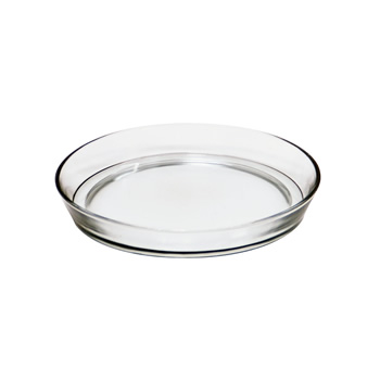 Achla TRY-01 9 Inch Round Glass Tray