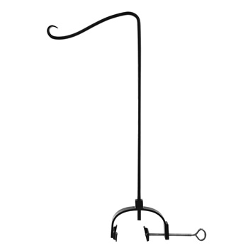 Achla TSW-03 Shepherds Hook With Over Railing Bracket