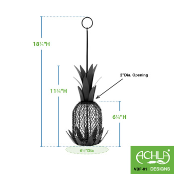 Achla VBF-01 Pineapple Bird Feeder