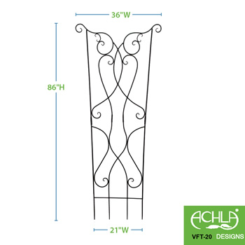 Achla VFT-20 Rococo Trellis