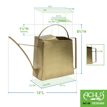 Achla WC-08 Windowsill Watering Can