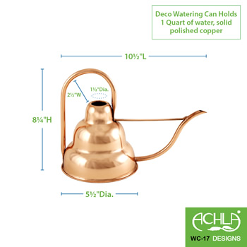 Achla WC-17 Deco Watering Can