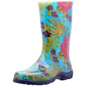 Midsummer Blue Rain Boots