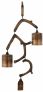 Achla WIB04 Contemporary Hanging Bell Clusters