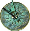 Rome 2370 Brass Sunrise Sunset Dial