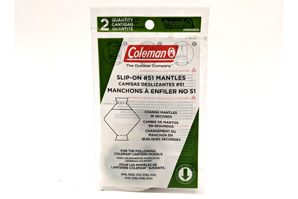 Coleman Slip On Lantern Mantles #51