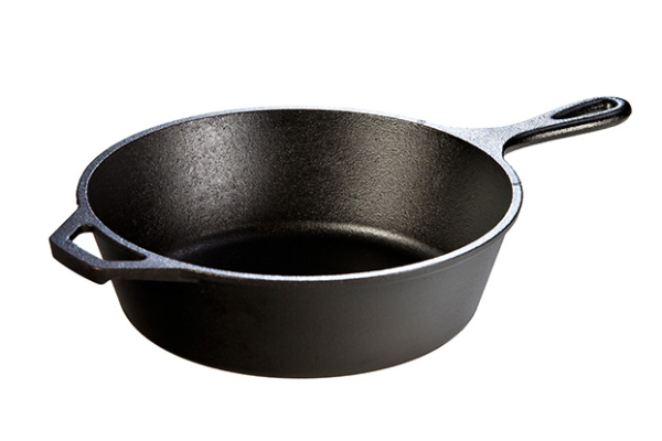 Lodge 10.25 Inch Cast Iron Deep Skillet