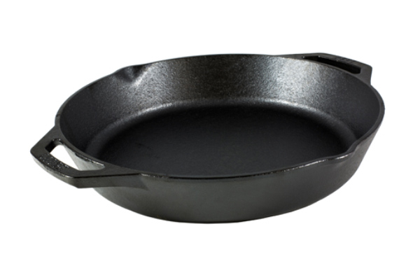 Lodge 12 Inch Cast Iron Dual Handle Pan