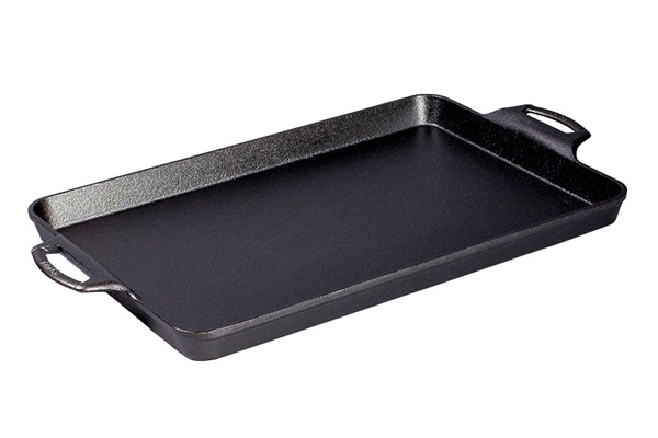 Lodge 15.5 Inch Seasoned Cast Iron Baking Pan