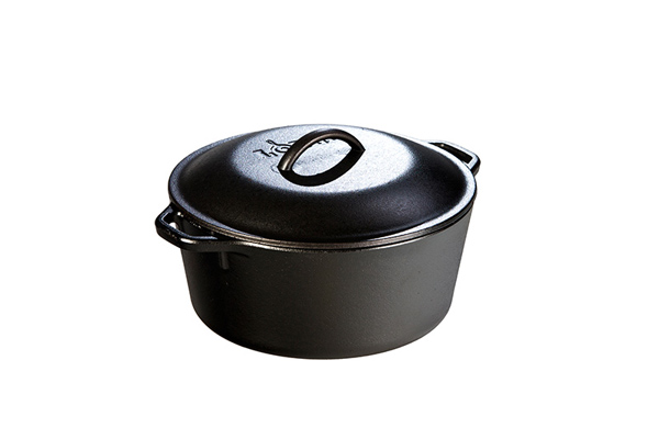 Lodge 5 Quart Cast Iron Dutch Oven