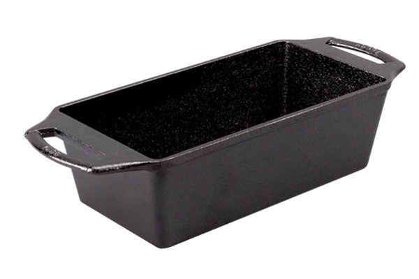 Lodge 8.5 Inch Seasoned Cast Iron Loaf Pan