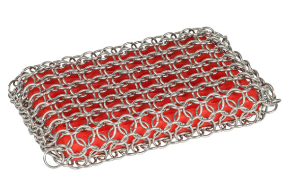 Lodge Red Chainmail Scrubbing Pad