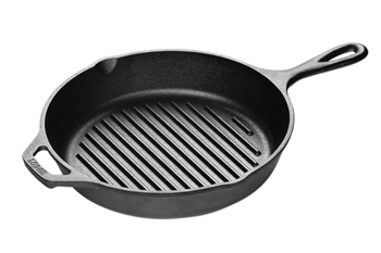 Lodge 10.25 Inch Cast Iron Grill Pan