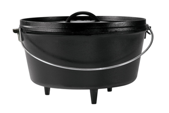 Lodge 5 Quart Cast Iron Camp Dutch Oven