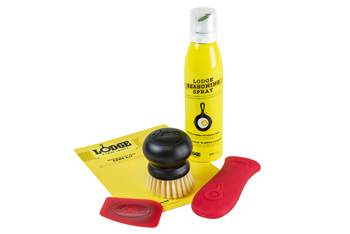 Lodge Seasoned Cast Iron Care Kit