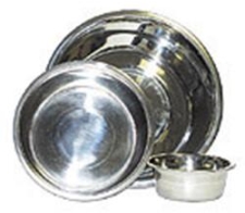 Leather Brothers Standard Stainless Steel Bowls