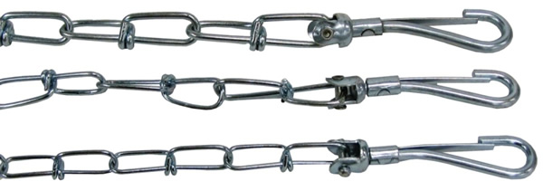 Boss Pet PDQ 27220 Pet Tie-Out Chain with Swivel Snap