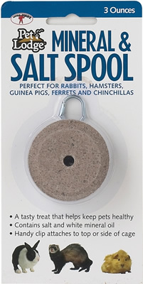Pet Lodge SSH2 Mineral and Salt Spool with Hanger