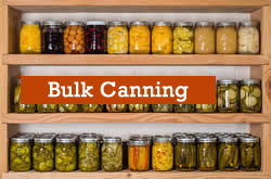 Bulk Canning Supplies